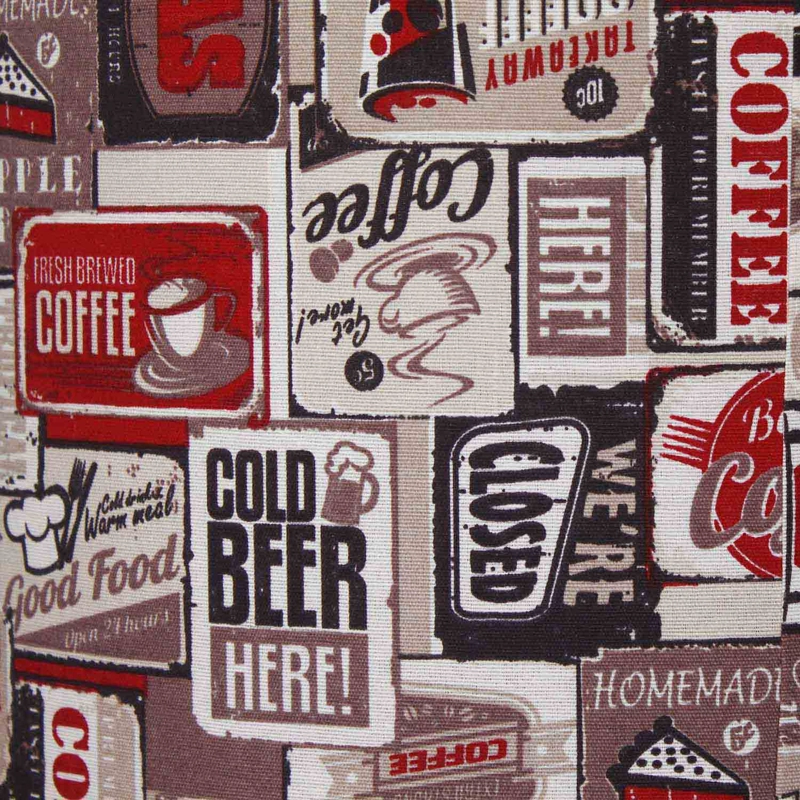 LAMPARA COLGANTE TAMBOR COFFE - 7