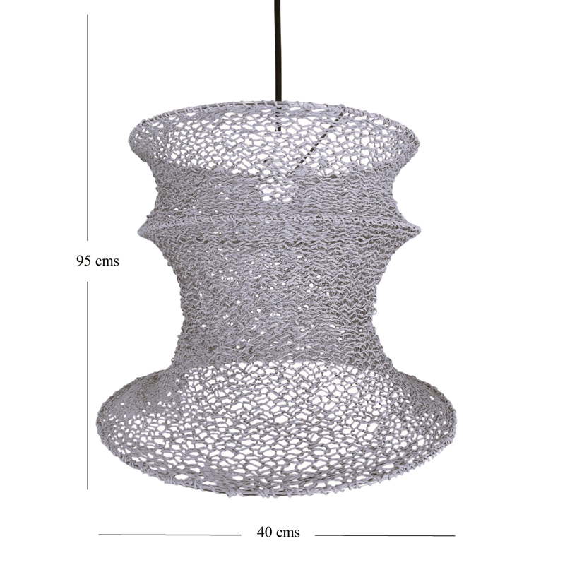 LAMPARA COLGANTE BOHO TRIPLE - 5