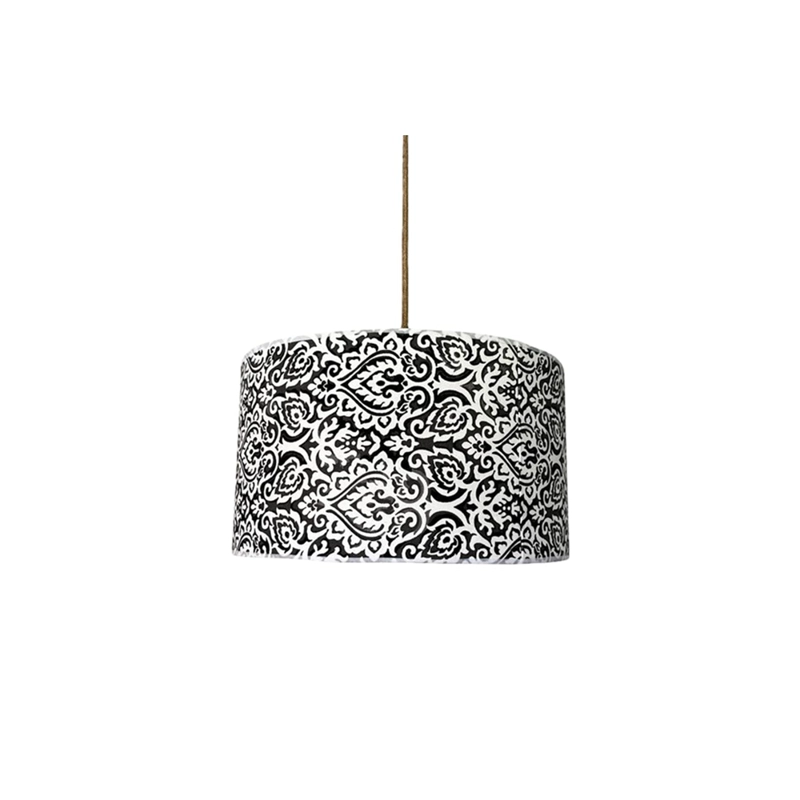 LAMPARA COLGANTE TAMBOR COLOR - 4