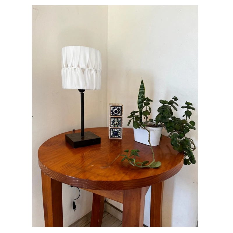 LAMPARA DE VELADOR MACRAME  CLASICA - 5