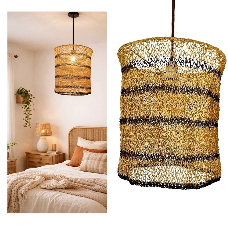 LAMPARA COLGANTE LUZE HOME LINEAS - 1