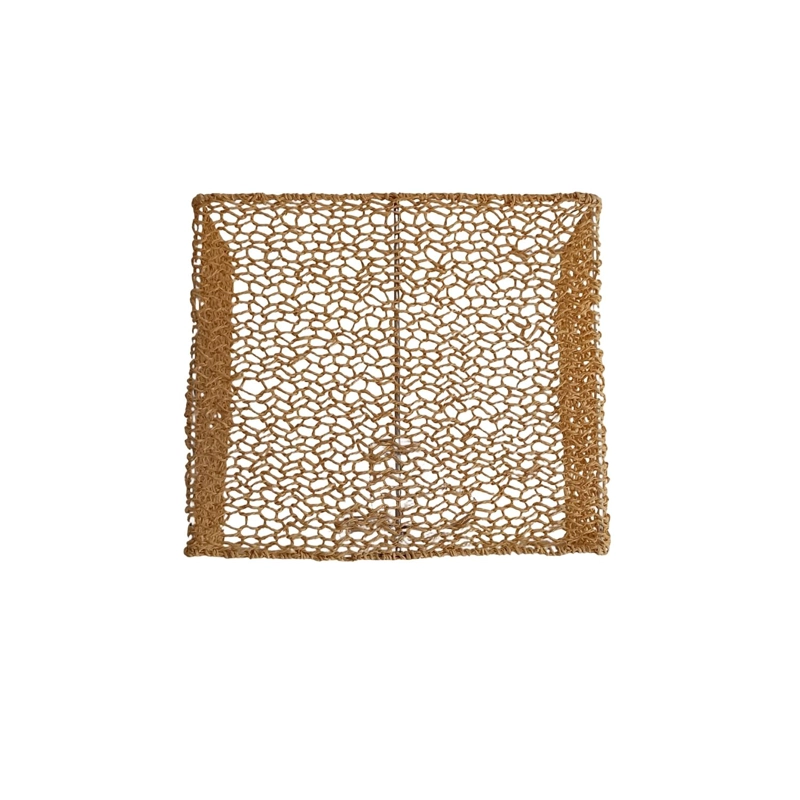 PACK 2 PANTALLAS DE PARED RECTANGULARES DE FIBRA NATURAL - 4