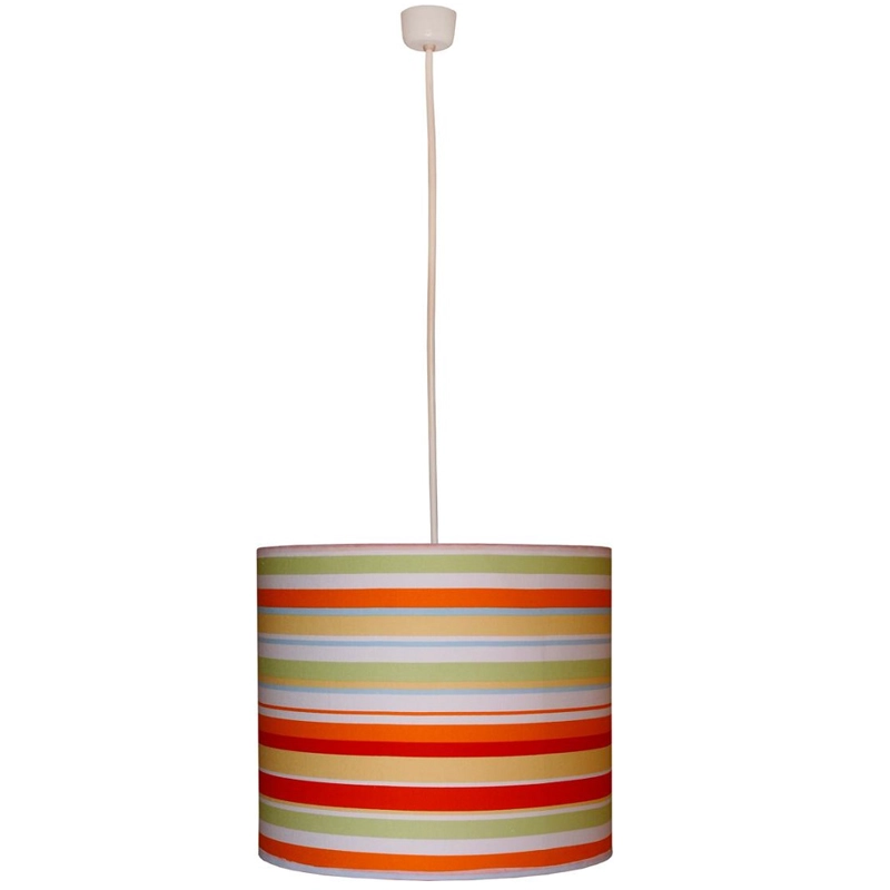 LAMPARA COLGANTE LINEAS NARANJA CAROLD STEVENS - 2