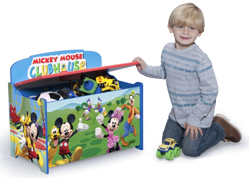 BAUL DE JUGUETES INFANTIL  MICKEY MOUSE DELTA CHILDREN - 4