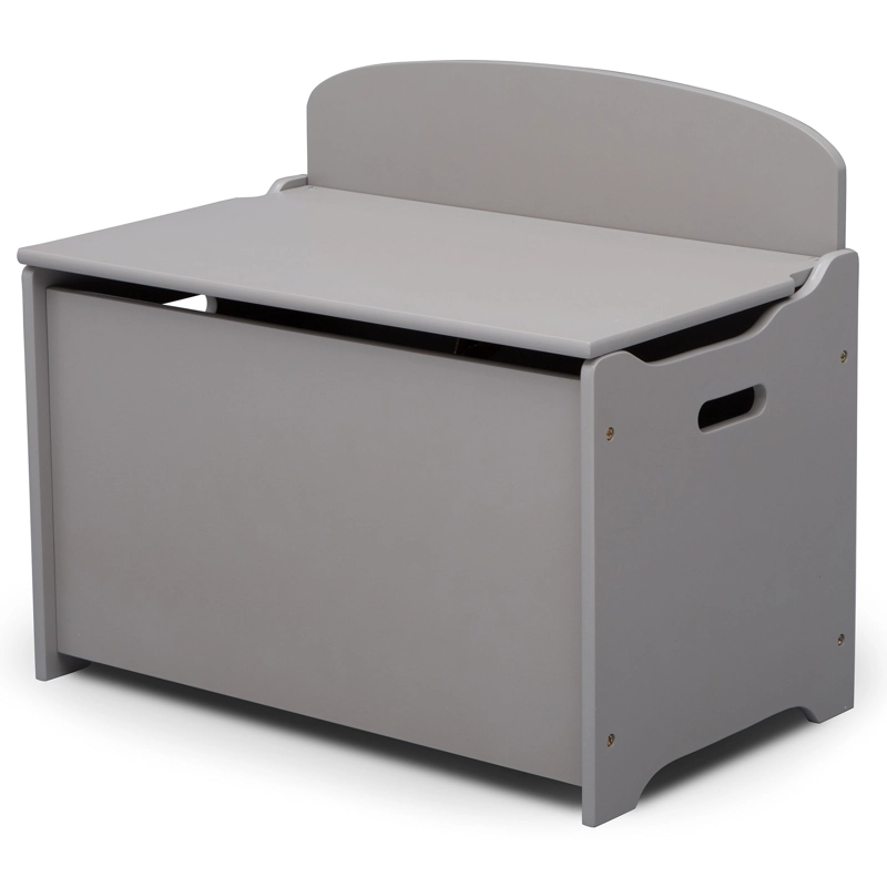 BAUL DE JUGUETES LISO INFANTIL GRIS DELTA CHILDREN - 1