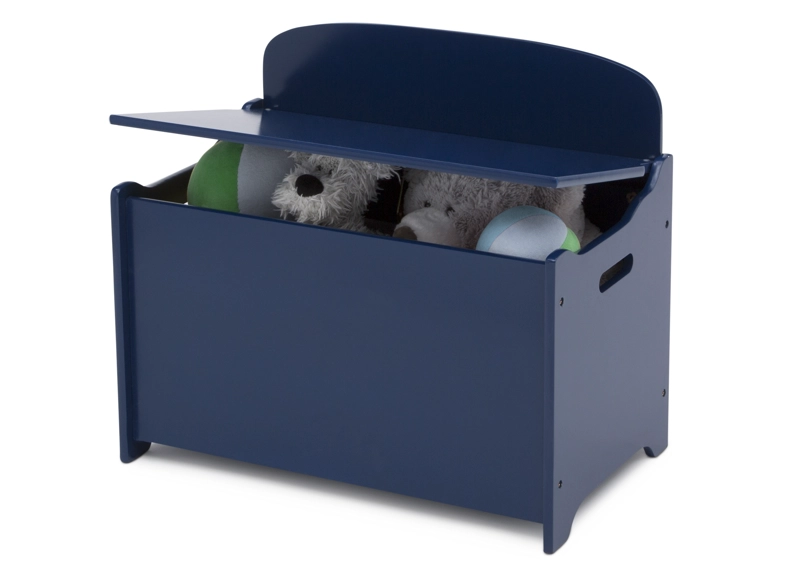 BAUL DE JUGUETES LISO INFANTIL AZUL DELTA CHILDREN - 2