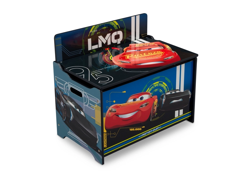 BAUL INFANTIL PARA JUGUETES CARS DISNEY DELUXE DELTA CHILDREN - 1