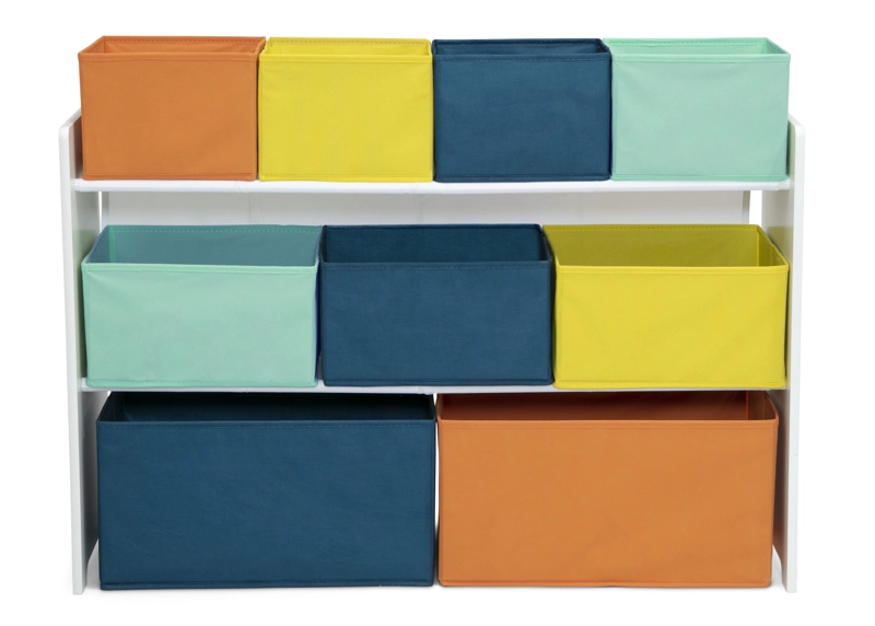 ORGANIZADOR INFANTIL EXTRA GRANDE MULTICOLOR  DE 9 CONTENEDORES DELTA CHILDREN - 2