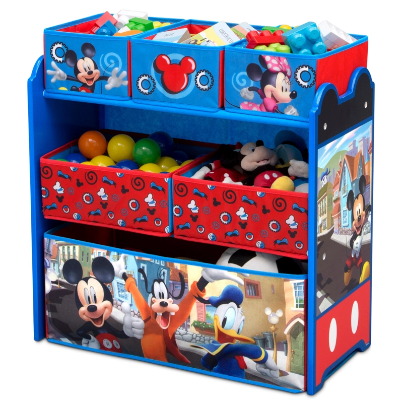 ORGANIZADOR INFANTIL MICKEY MOUSE DE 6 CONTENEDORES DELTA CHILDREN - 1