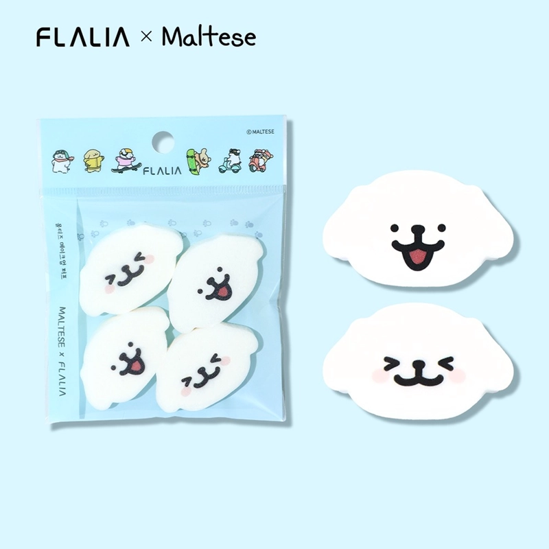 ESPONJAS MAQUILLAJE MALTESE DIE-CUT 4 PACK – SUAVES Y PRECISAS - 2