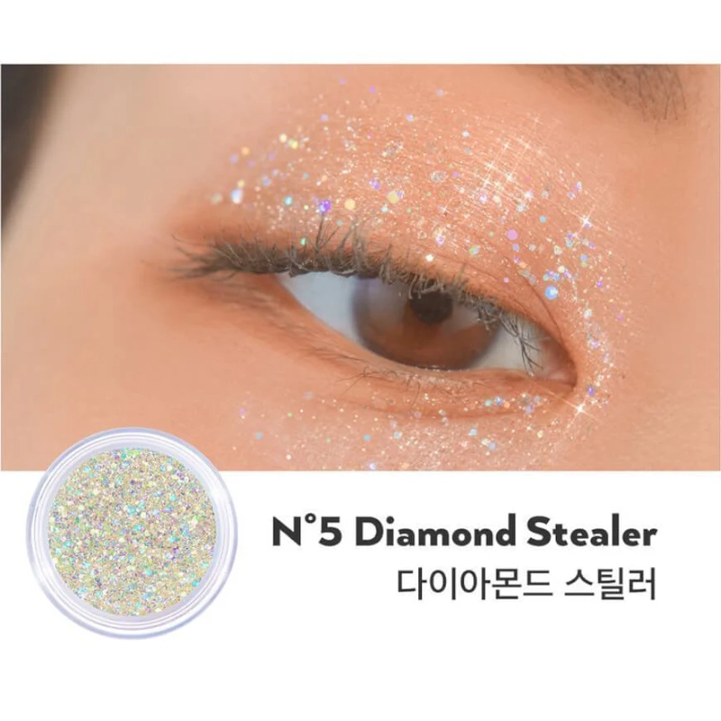 GLITTER UNLEASHIA GET LOOSE GLITTER MINI – 7 COLORES - 6