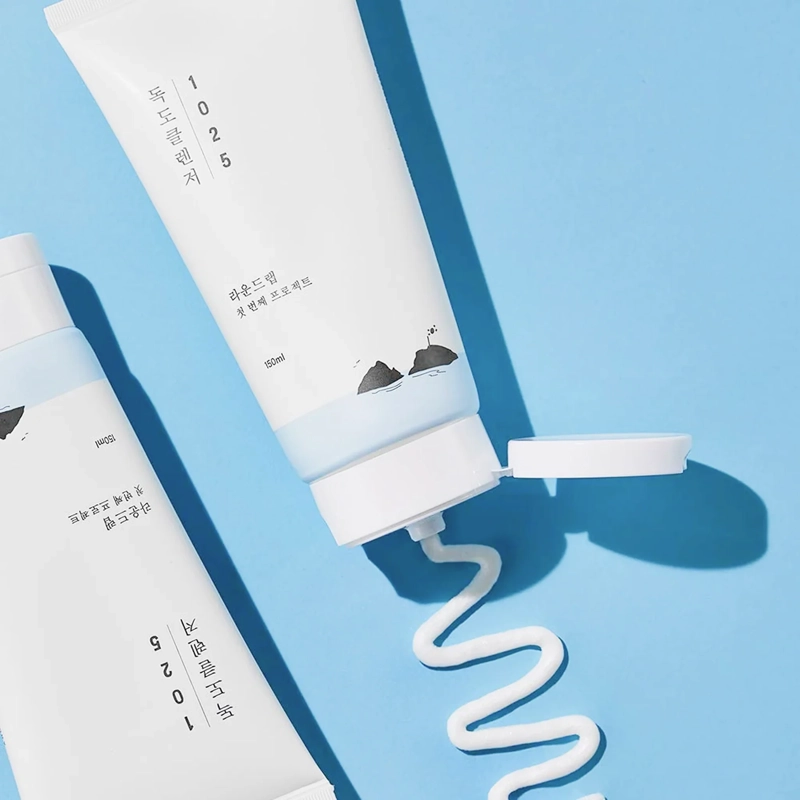 LIMPIADOR FACIAL ROUND LAB 1025 DOKDO CLEANSER 150 ML - 4