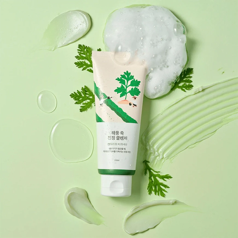 LIMPIADOR FACIAL ISNTREE MUGWORT CALMING CLEANSER 150 ML - 3