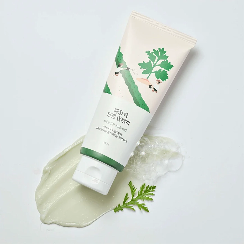 LIMPIADOR FACIAL ISNTREE MUGWORT CALMING CLEANSER 150 ML - 4
