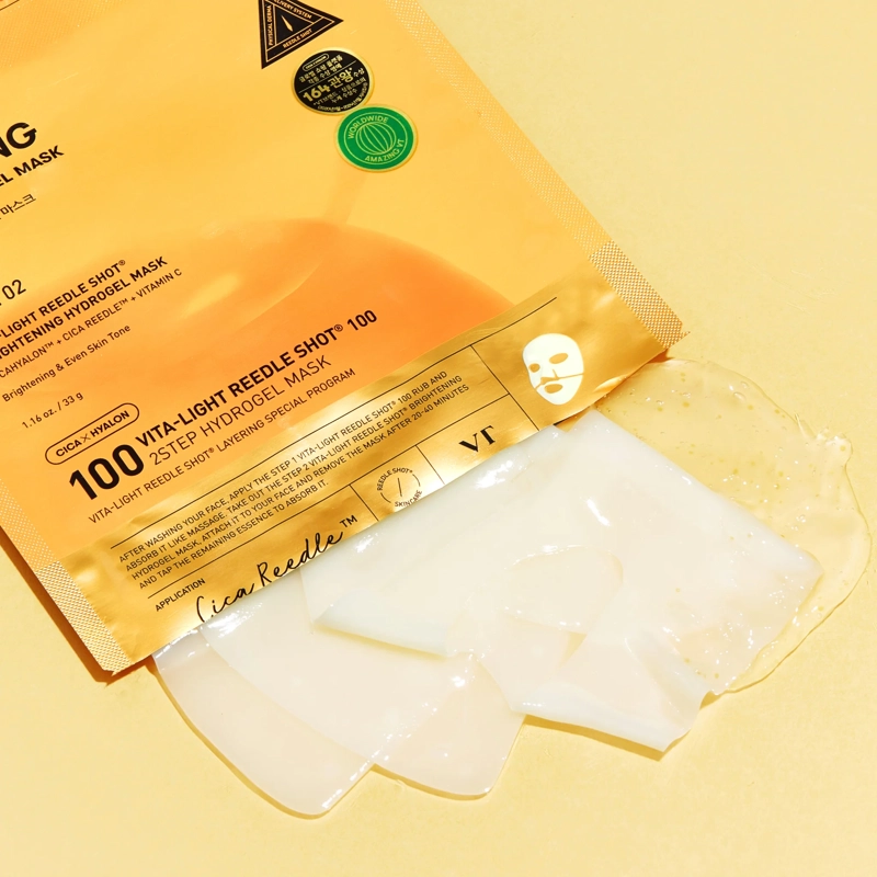 MASCARILLA FACIAL VT VITA-LIGHT REEDLE SHOT® 100 2 STEP HYDROGEL MASK - 5