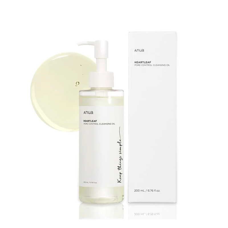ACEITE LIMPIADOR HEARTLEAF PORE CONTROL ANUA 200 ML - 5