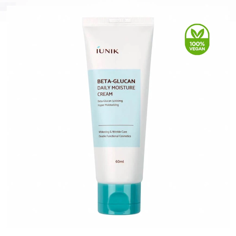 CREMA HIDRATANTE BETA GLUCAN DAILY MOISTURE CREAM IUNIK 60 ML - 1