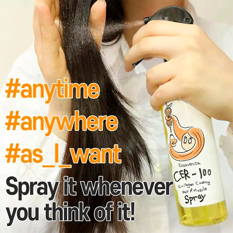 SPRAY CAPILAR CER-100 COLLAGEN COATING A-MUSCLE ELIZAVECCA 250ML - 2
