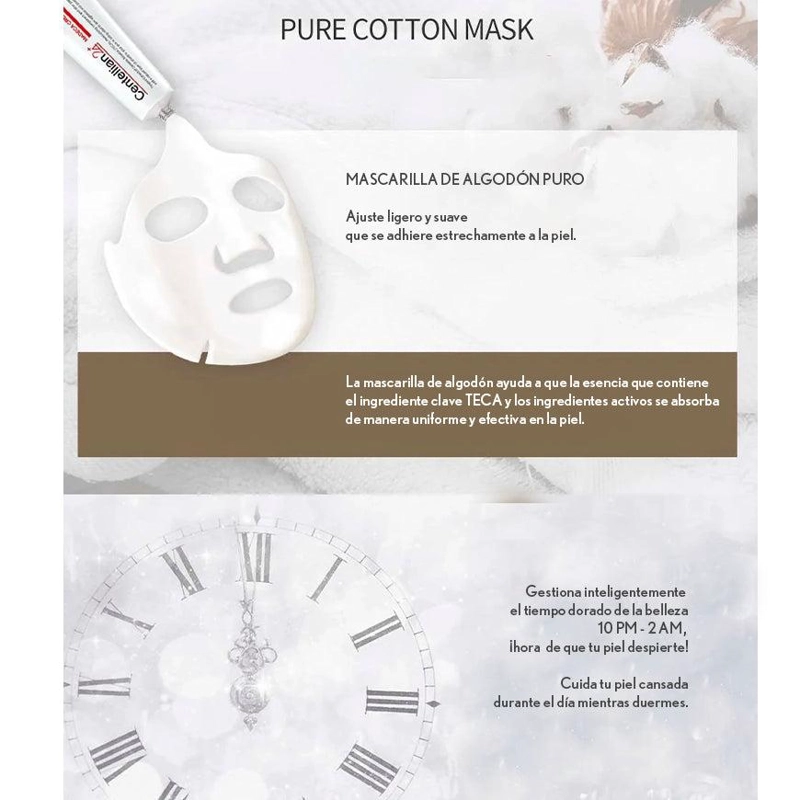 MASCARILLA FACIAL COREANA CENTELLIAN24 MADECA BRIGHTENING 23ML - 4