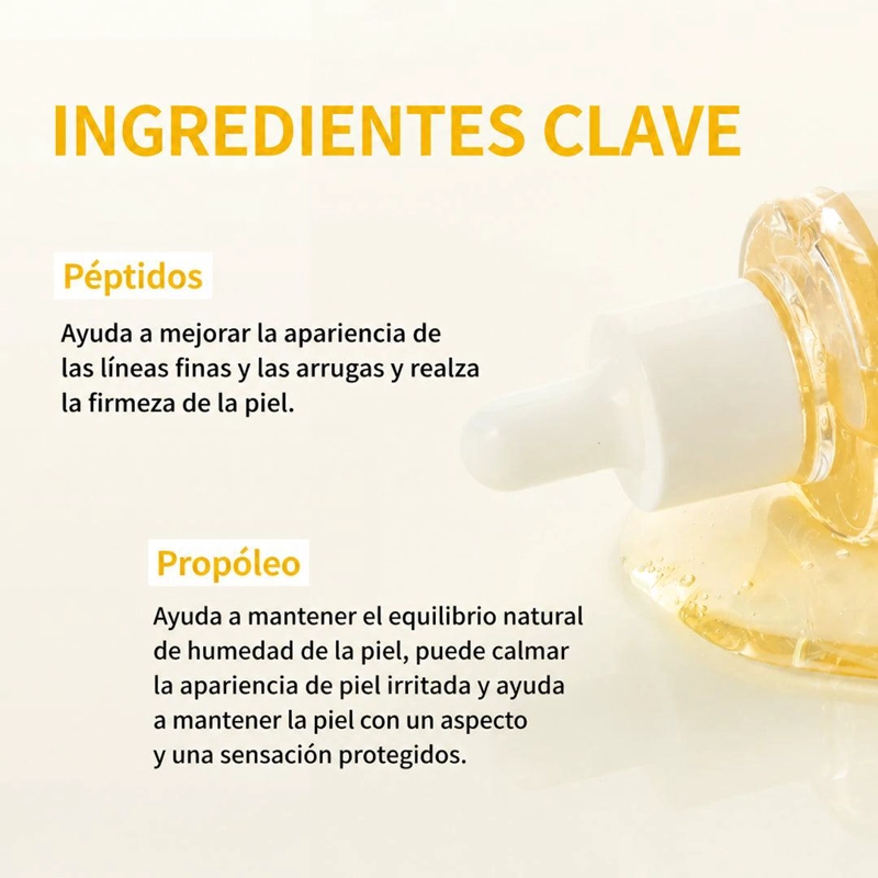 SERUM FACIAL NIDA PEPTIDE PROPOLIS 50 ML HIDRATANTE ANTIEDAD COREANO - 5