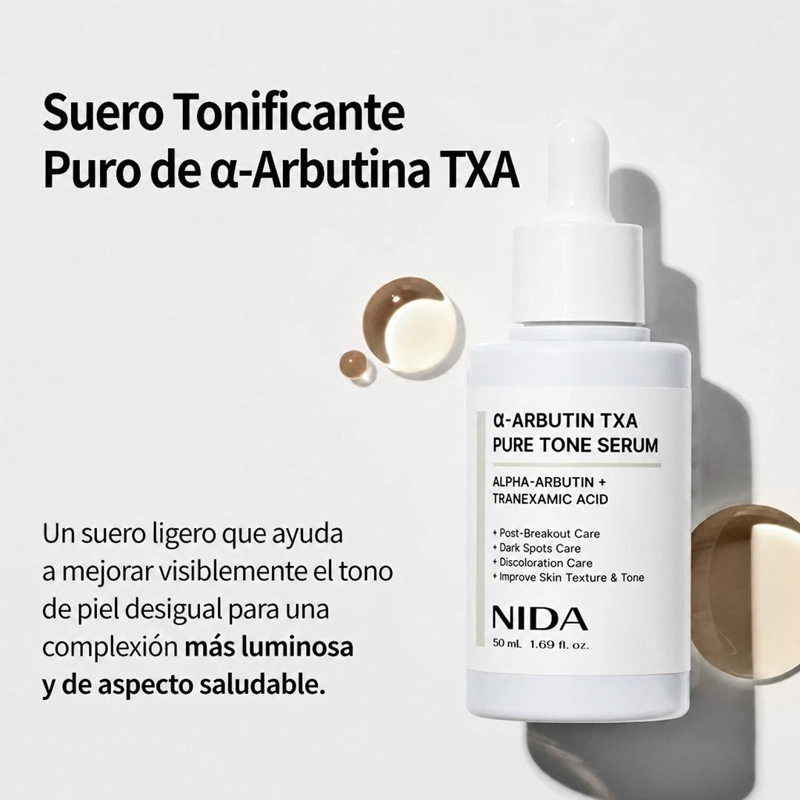 SE RUM NIDA ALPHA ARBUTIN TXA 50 ML ANTIMANCHAS - 3