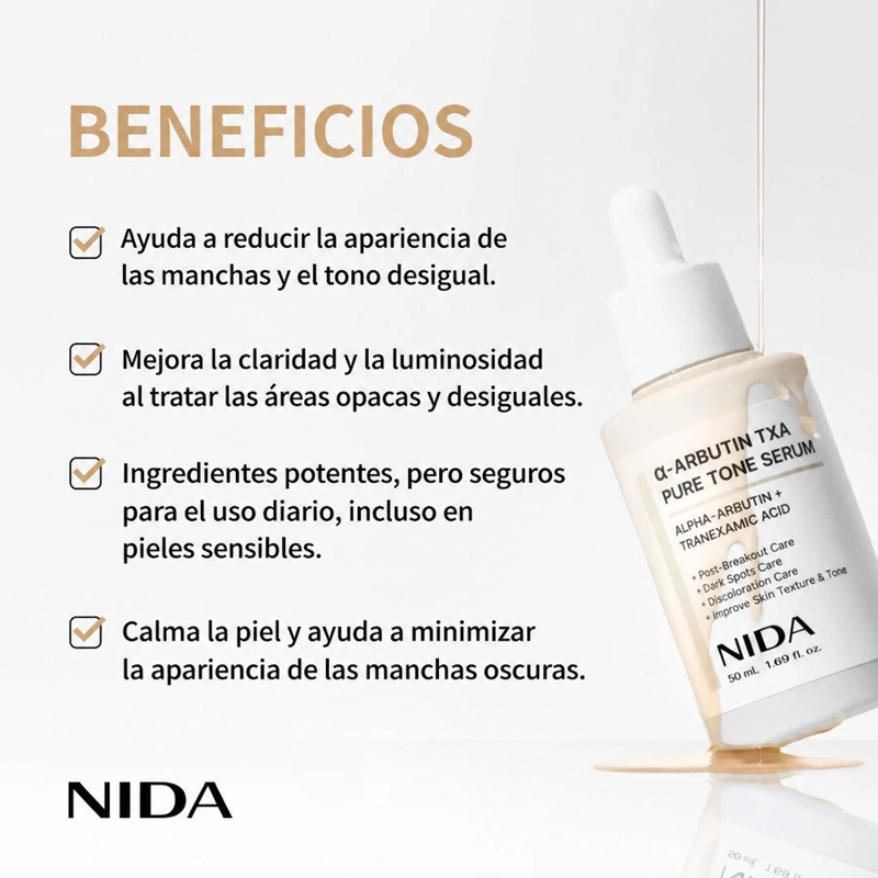 SE RUM NIDA ALPHA ARBUTIN TXA 50 ML ANTIMANCHAS - 4