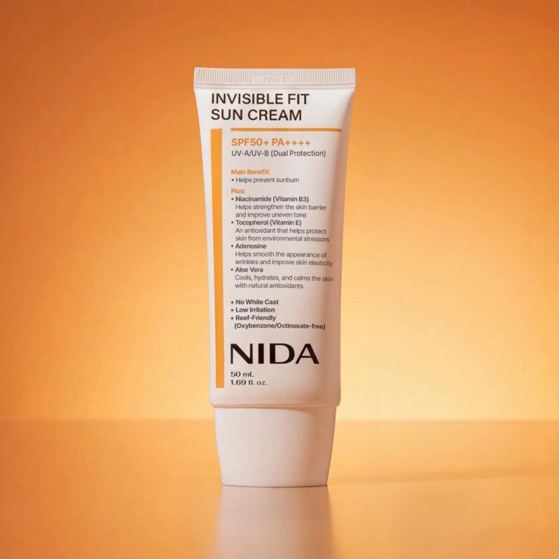 PROTECTOR SOLAR NIDA INVISIBLE FIT SPF50+ 50 ML - 7