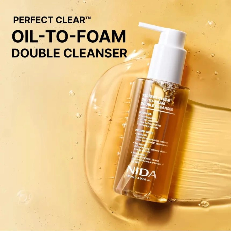 LIMPIADOR NIDA OIL-TO-FOAM 145 ML DOBLE LIMPIEZA - 3
