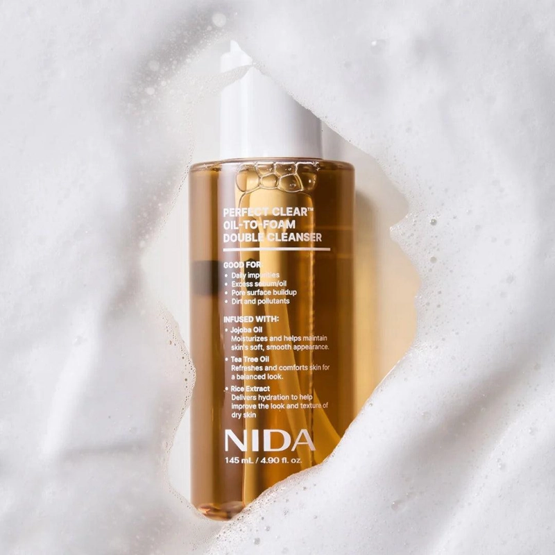 LIMPIADOR NIDA OIL-TO-FOAM 145 ML DOBLE LIMPIEZA - 7