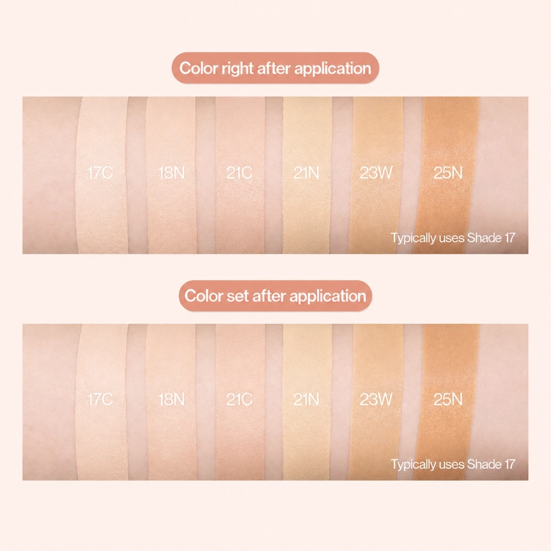 BABE SKIN BABY BLUE CUSHION RE-FEEL (+ PUFF) 29N AFTERGLOW UNLEASHIA - 3