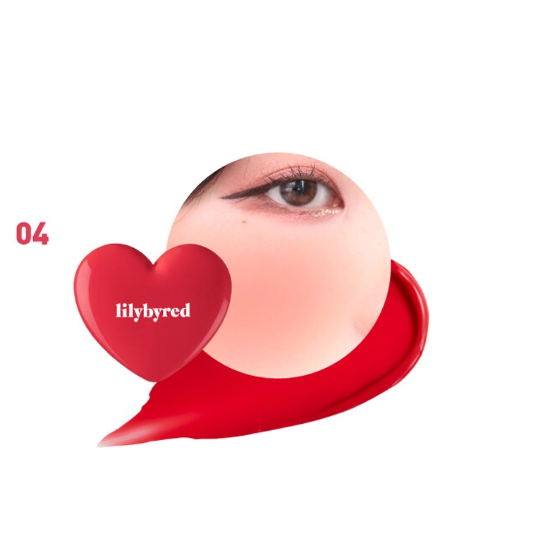 BALSAMO: LUV BEAM CHEEK #4 HEART ATTACK RED LILYBYRED - 2