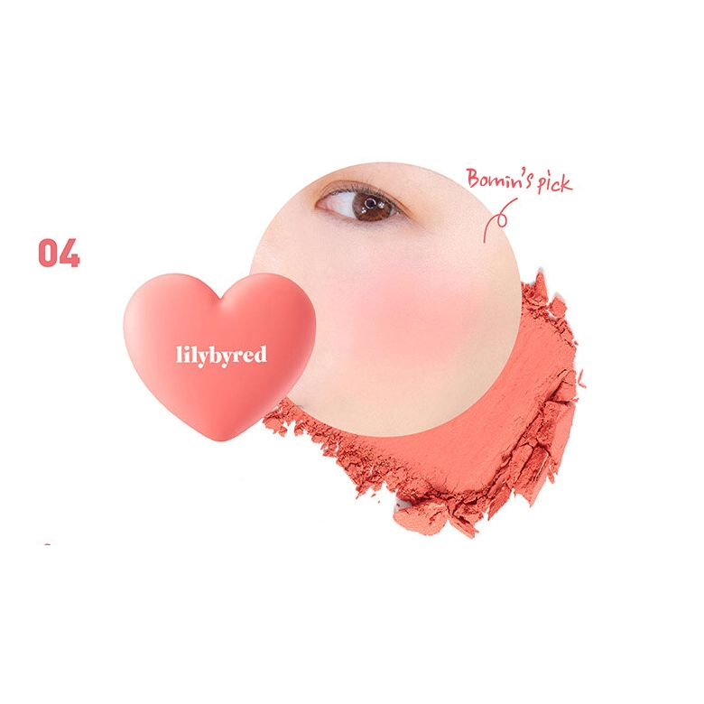 POLVO : LUV BEAM CHEEK #4 SELFIE RED LILYBYRED - 2