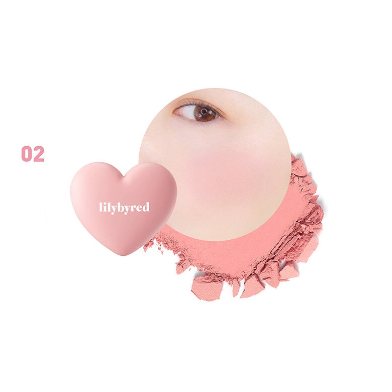 POLVO : LUV BEAM CHEEK #2 DOLLISH ROSE LILYBYRED - 2