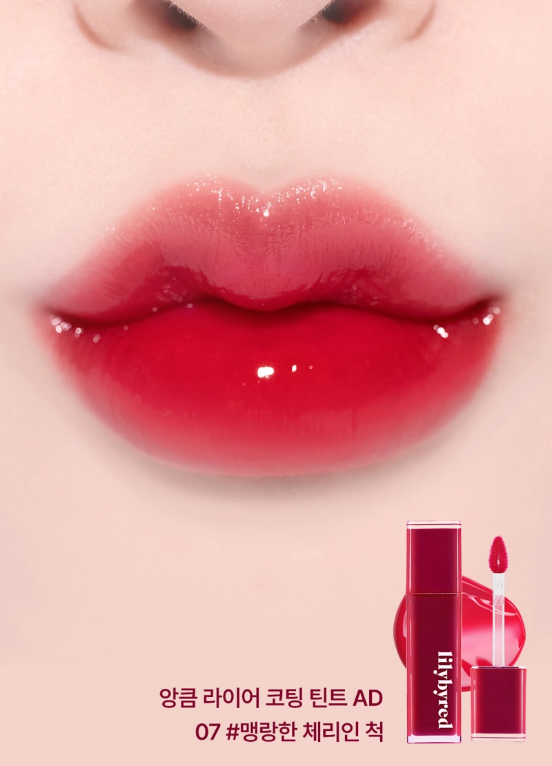 BLOODY LIAR COATING TINT RENOVADA #07 DARING CHERRY LILYBYRED - 2