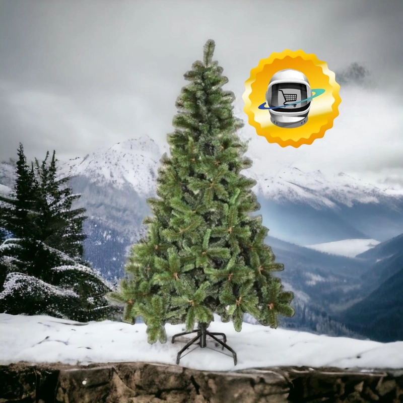 ARBOL DE NAVIDAD 180 CM RAMAS TRADICIONAL XL - 3