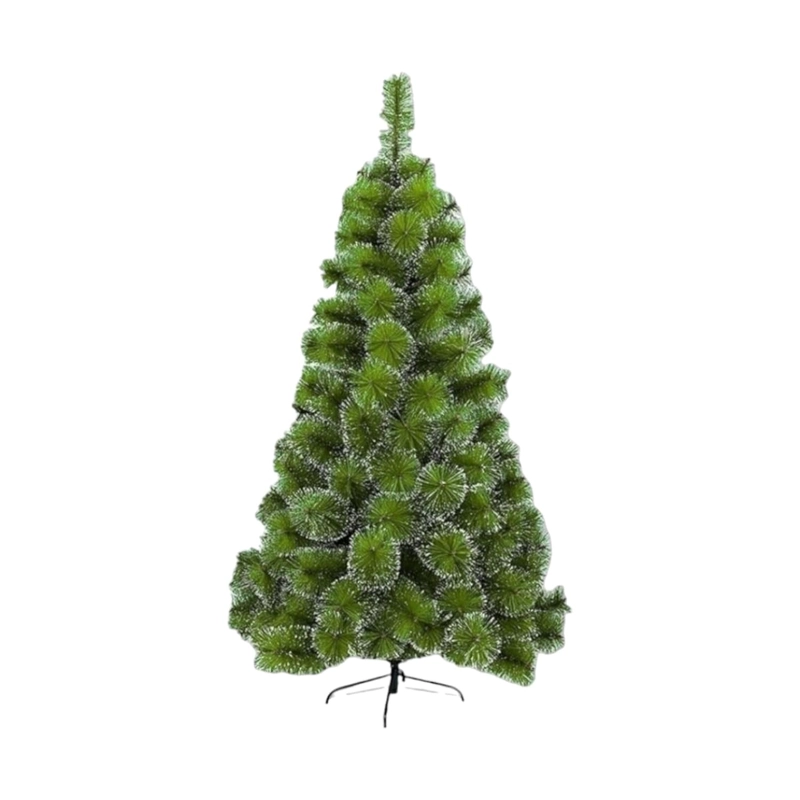 ARBOL DE NAVIDAD 210CM NEVADO BLANCO FRONDOSO - 2