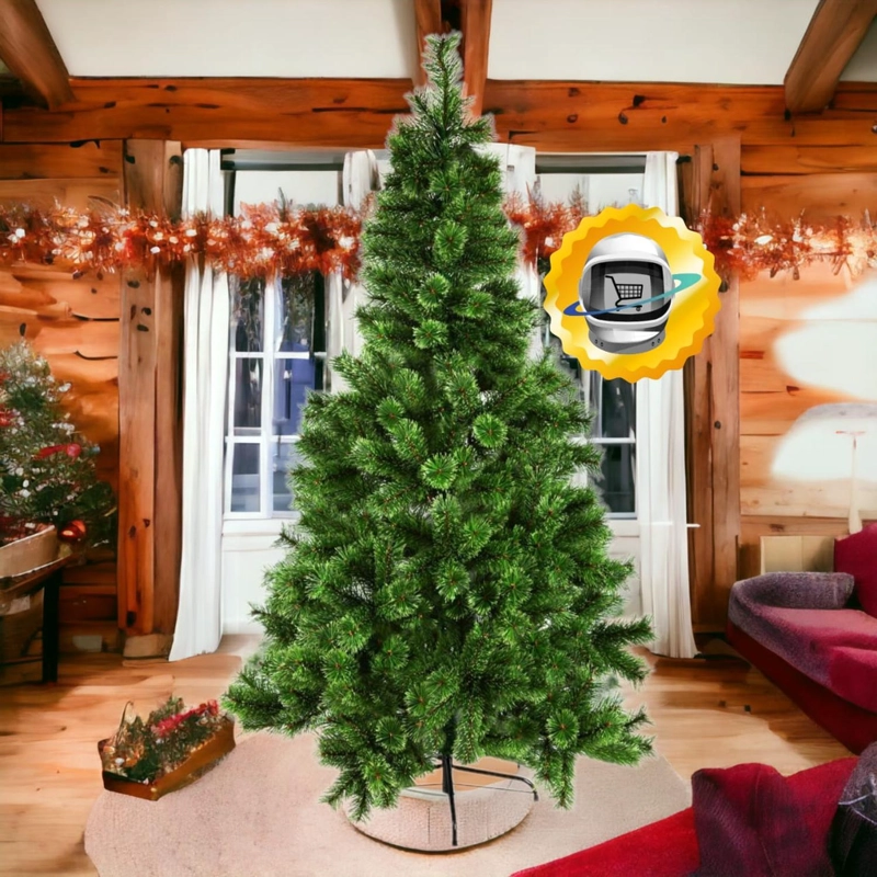 ARBOL DE NAVIDAD 240CM TRICOLOR BERRIES - 3