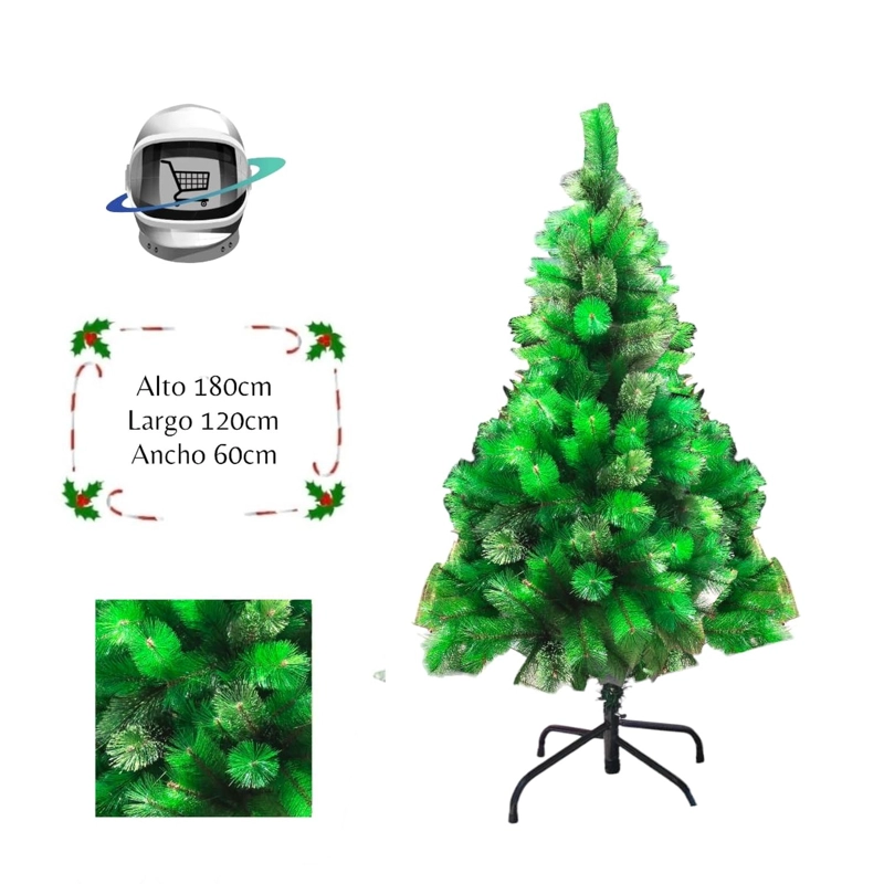 ARBOL DE NAVIDAD 180CM FRONDOSO - 1
