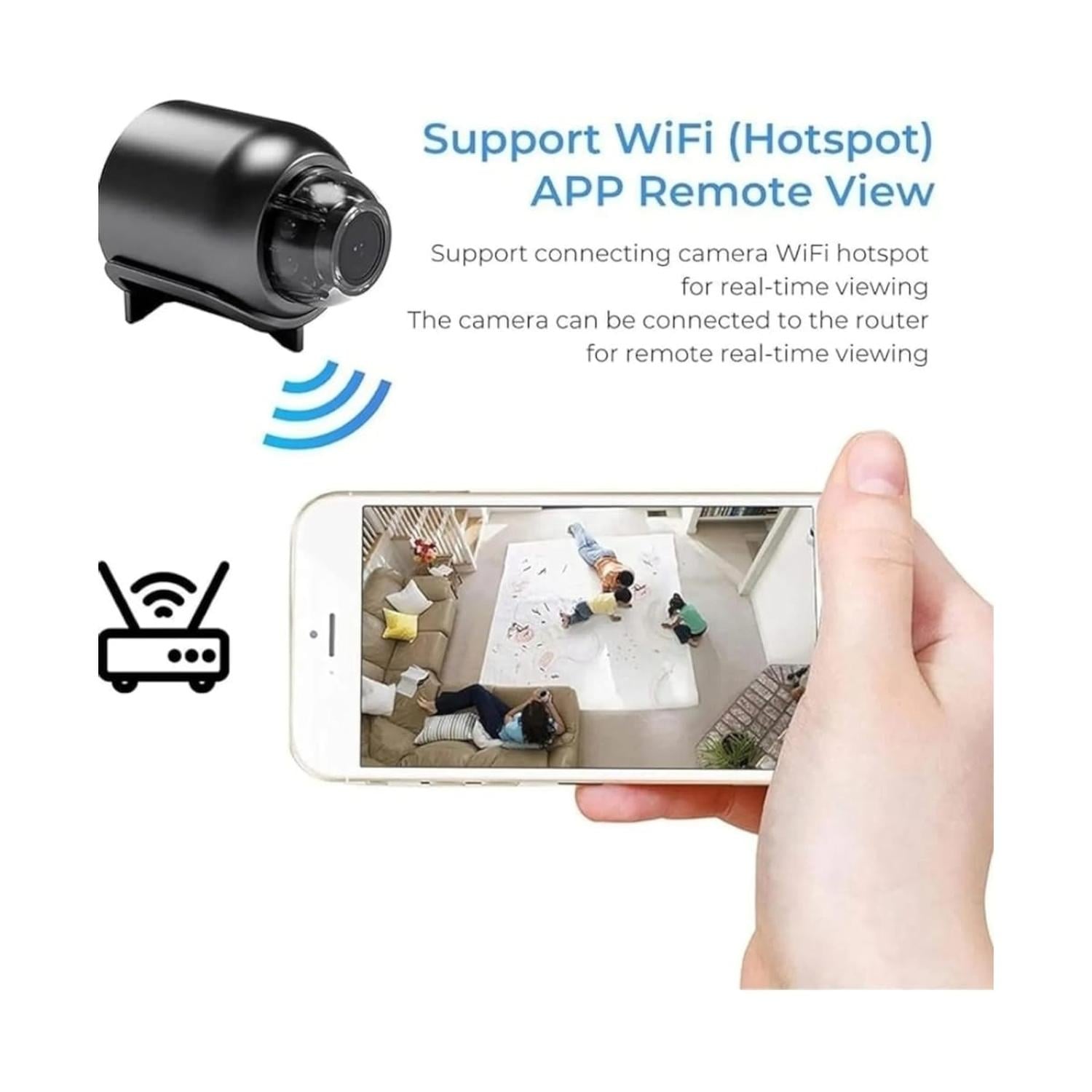 CAMARA VIGILANCIA ESPIA WIFI HD 1080P USB - 3