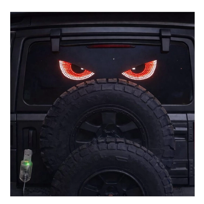 LUCES LED PARABRISAS DEVIL EYES PARA AUTO - 1