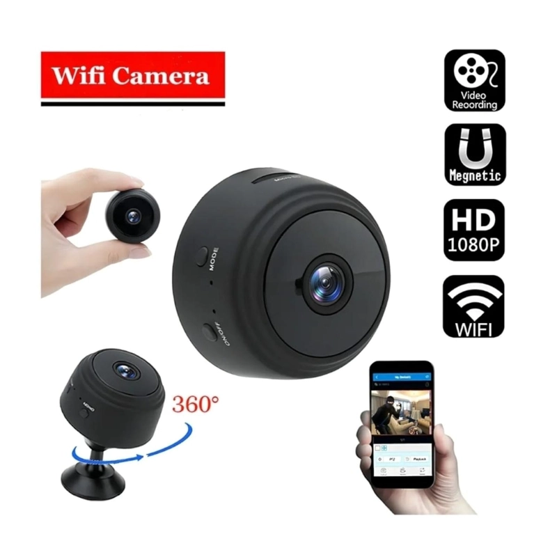 CAMARA DE SEGURIDAD IP WIFI 1080P FULL HD ESPIA - 3