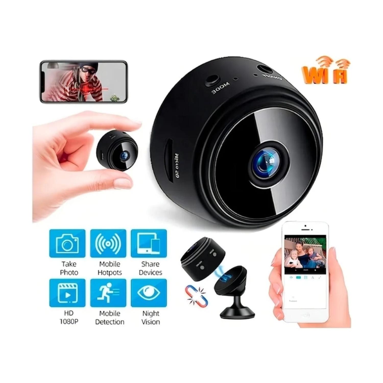CAMARA DE SEGURIDAD IP WIFI 1080P FULL HD ESPIA - 6