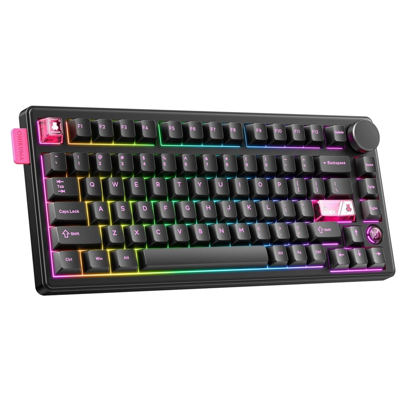 TECLADO GAMER ONIKUMA MECANICO MT706 TRIMODE - 2