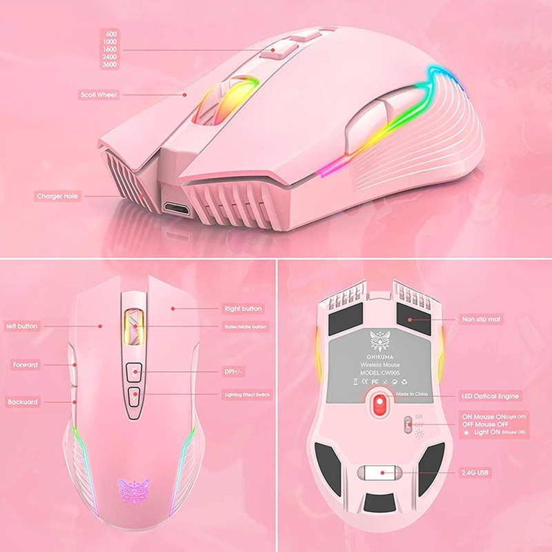 MOUSE GAMER ONIKUMA CW905 2.4GHZ - 3