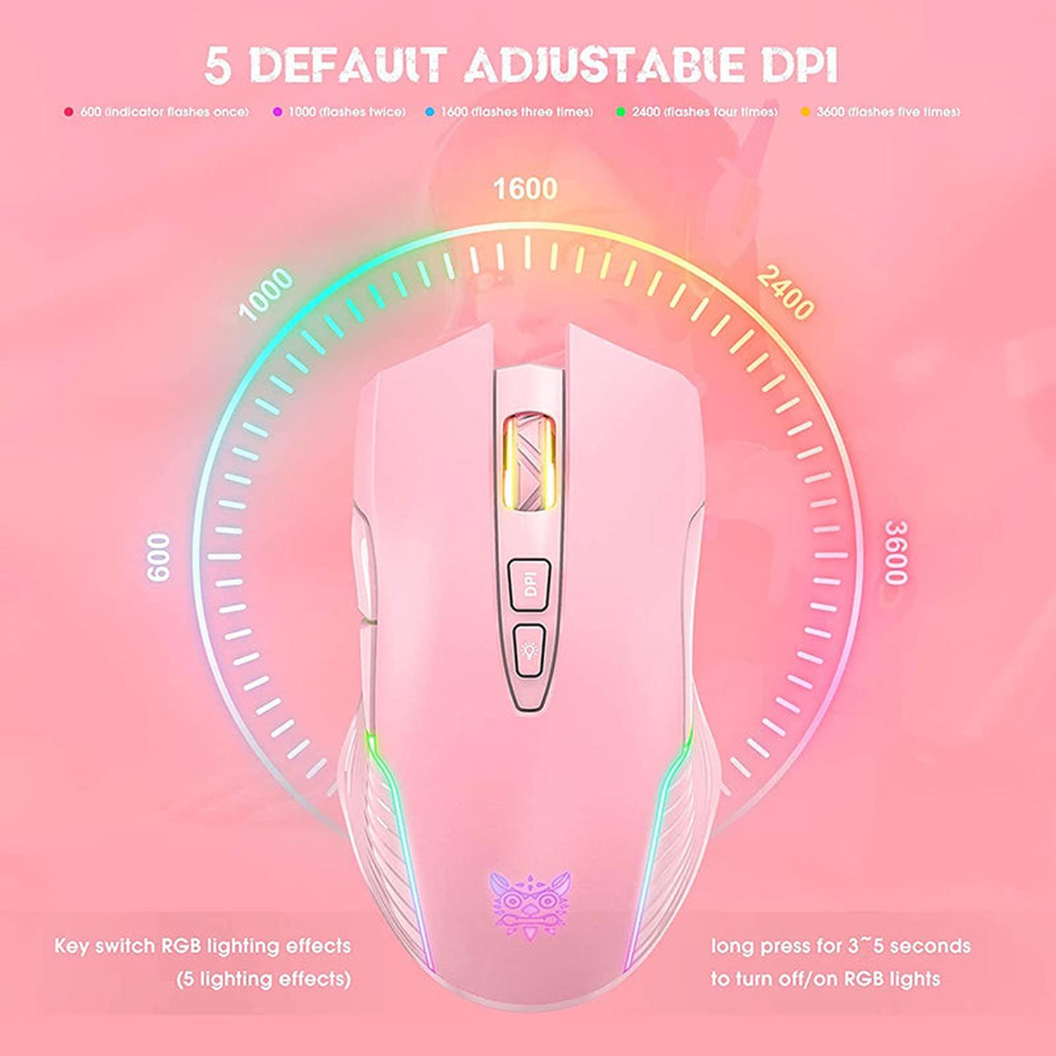MOUSE GAMER ONIKUMA CW905 2.4GHZ - 4