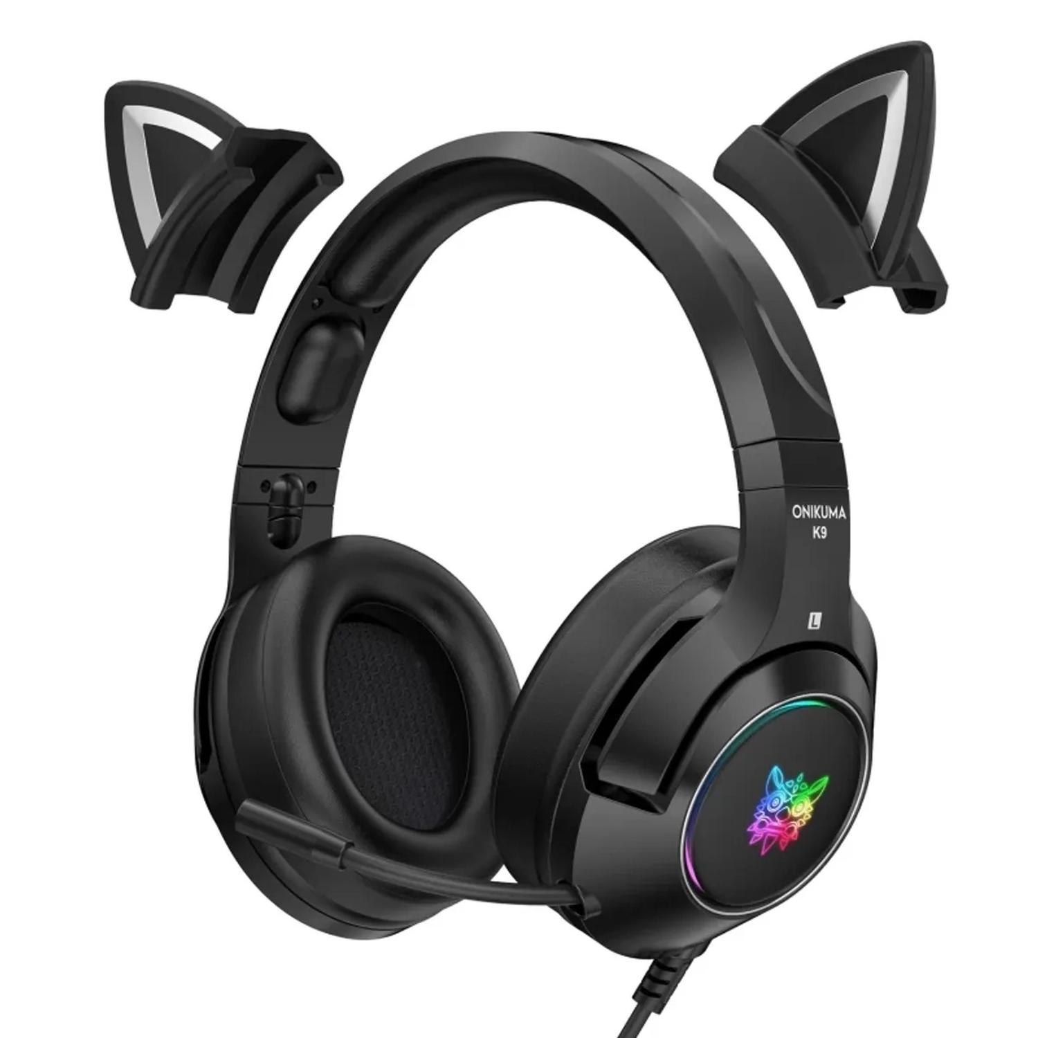 AUDIFONOS PERIFE RICOS GAMER ONIKUMA K9 RGB - 3