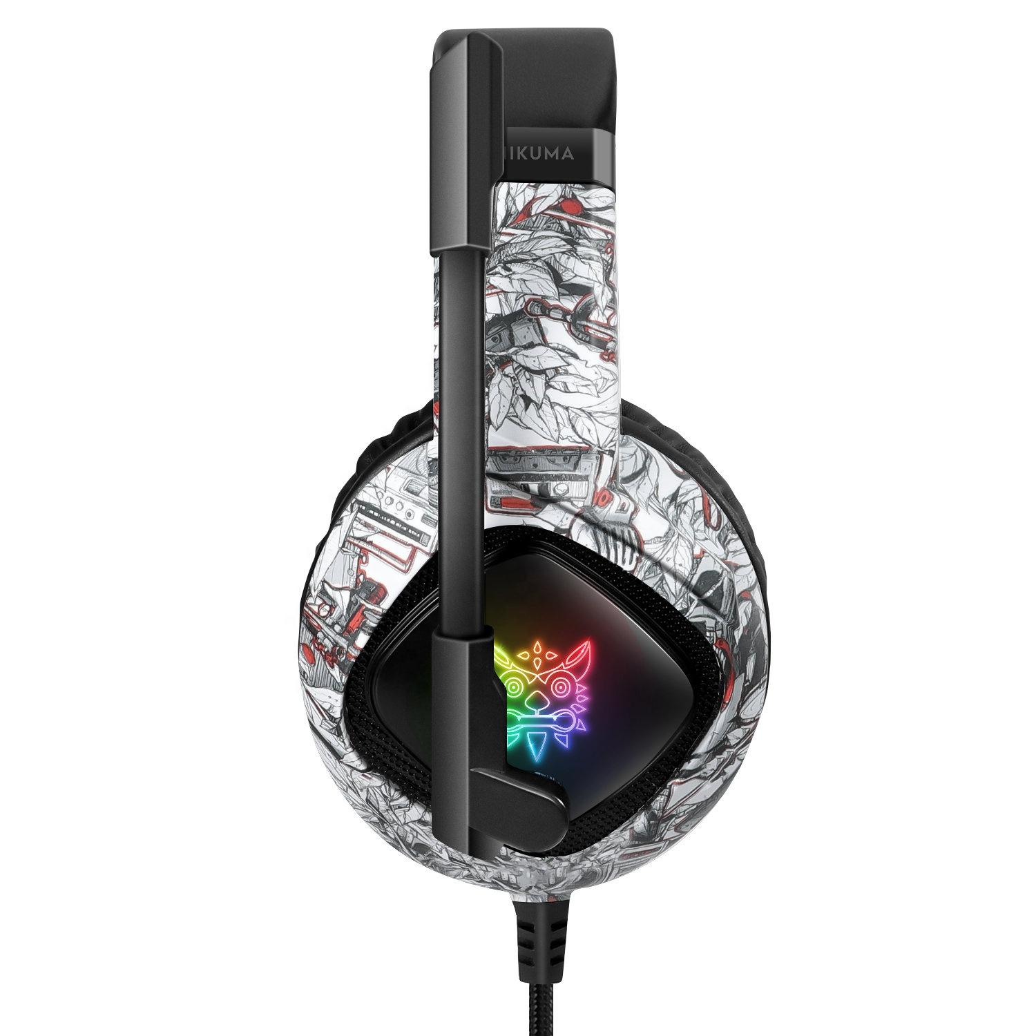 AUDIFONOS PERIFE RICOS GAMER ONIKUMA K19 RGB - 2