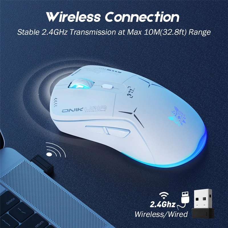 MOUSE GAMER INALAMBRICO ONIKUMA CW917 - 6