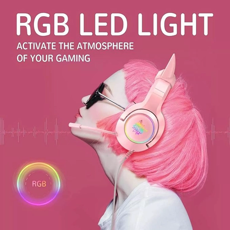 AUDIFONOS PERIFE RICOS GAMER ONIKUMA K9 RGB - 5