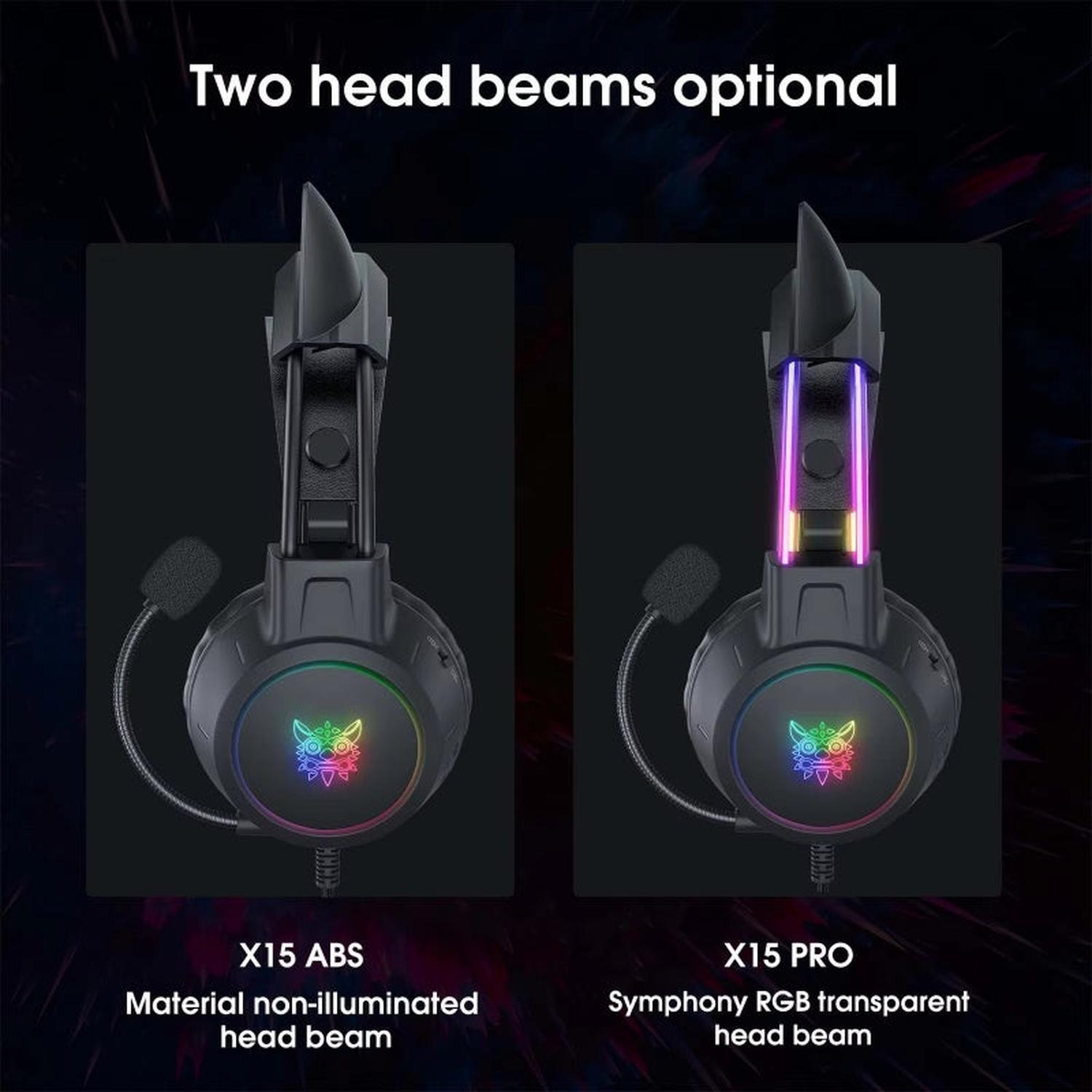 AUDIFONOS PERIFE RICOS GAMER ONIKUMA X15 PRO CAT EAR EDITION - 7